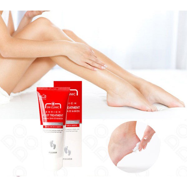 Kem Dưỡng Da Chân 3W Clinic Enrich Foot Treatment 100ml