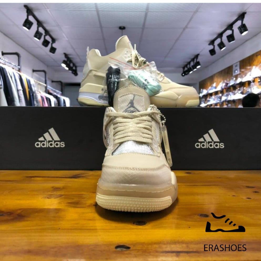 Giày Jordan 4 Off White Full Box Phụ Kiện Bản SlÊU CẤP