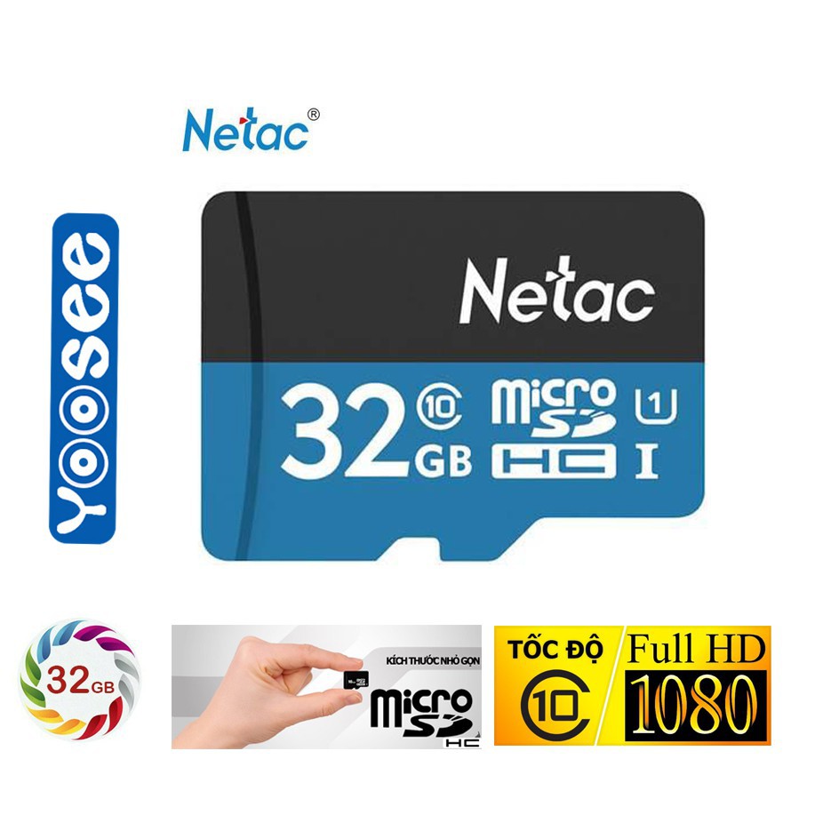 [Chính Hãng] Thẻ Nhớ Netac 32G Class 10 NK - BH 05 Năm | BigBuy360 - bigbuy360.vn