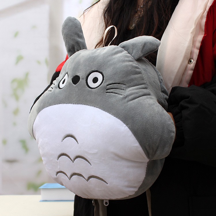 Túi sưởi thú bông cắm điện hình totoro cute chất liệu bông dày dặn, túi nước nóng ấm áp ngày đông