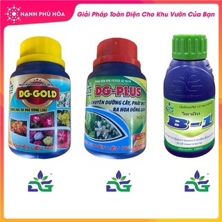 Bộ Ba Dinh Dưỡng Phân Bón Hữu Cơ Cho Lan Hoa Kiểng Kích Ra Mầm, Mọc Rễ Gold + Plus &Vitamin B1 Plus(Thái)