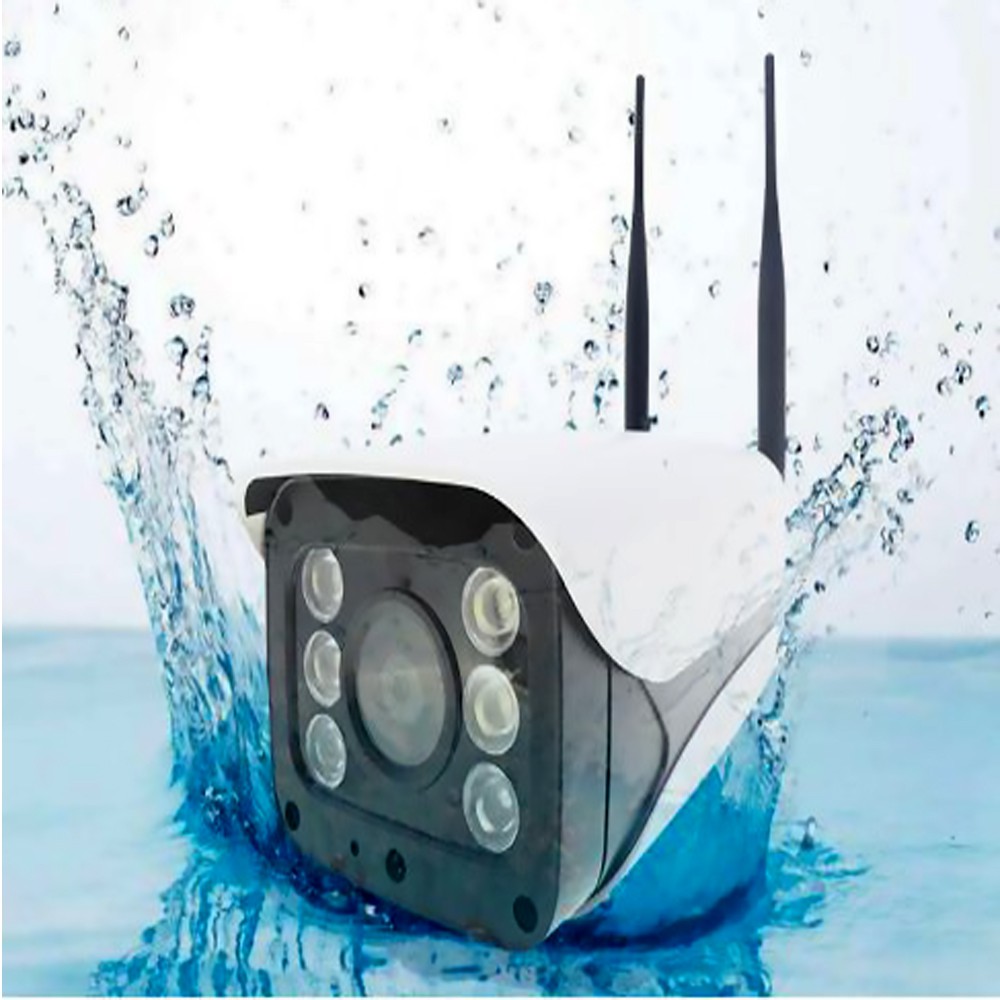 Combo Camera WIFI Ngoài Trời Yoosee 4 Đèn LED X1 - Hỗ Trợ Hồng Ngoại Quay Đêm - Tặng thẻ nhớ 32GB