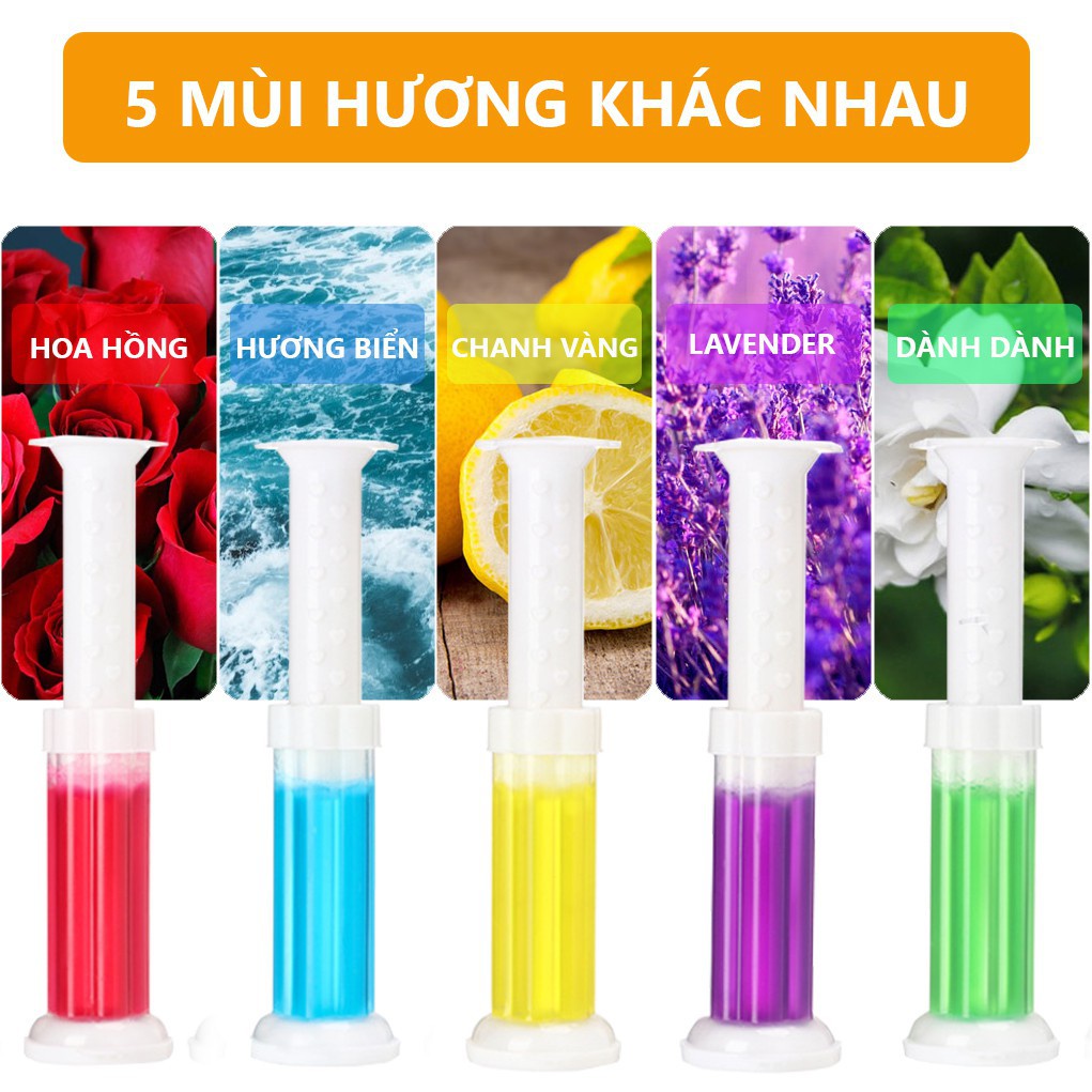 ⛔HÀNG MỚI VỀ⛔ GEL KHỬ MÙI BỒN CẦU, KHỬ TRÙNG, KHÁNG KHUẨN LÀM SẠCH TOILET 6 MÙI HƯƠNG 88281 SHOP SHIP SIÊU TỐC