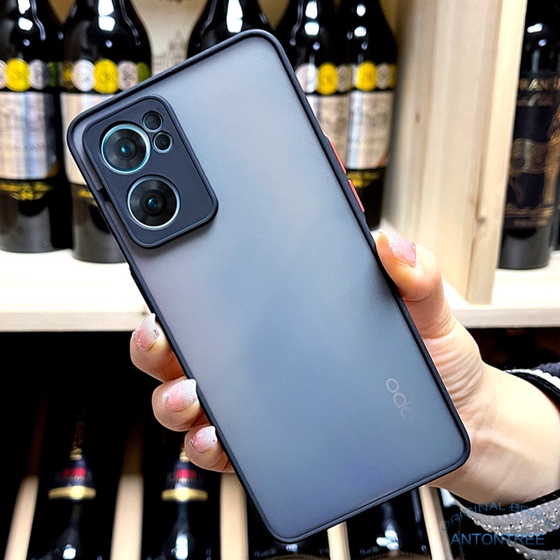 Ốp Điện Thoại Mặt Nhám Màu Kẹo Bảo Vệ Camera Cho OPPO RENO7 LITE 5G RENO7 Z 5G F21 PRO 4G A96 4G A76 A36
