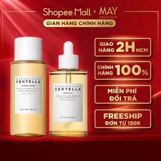 Bộ Toner + Serum Skin1004 Madagascar Centella Giảm Mụn Chiết Xuất Rau Má