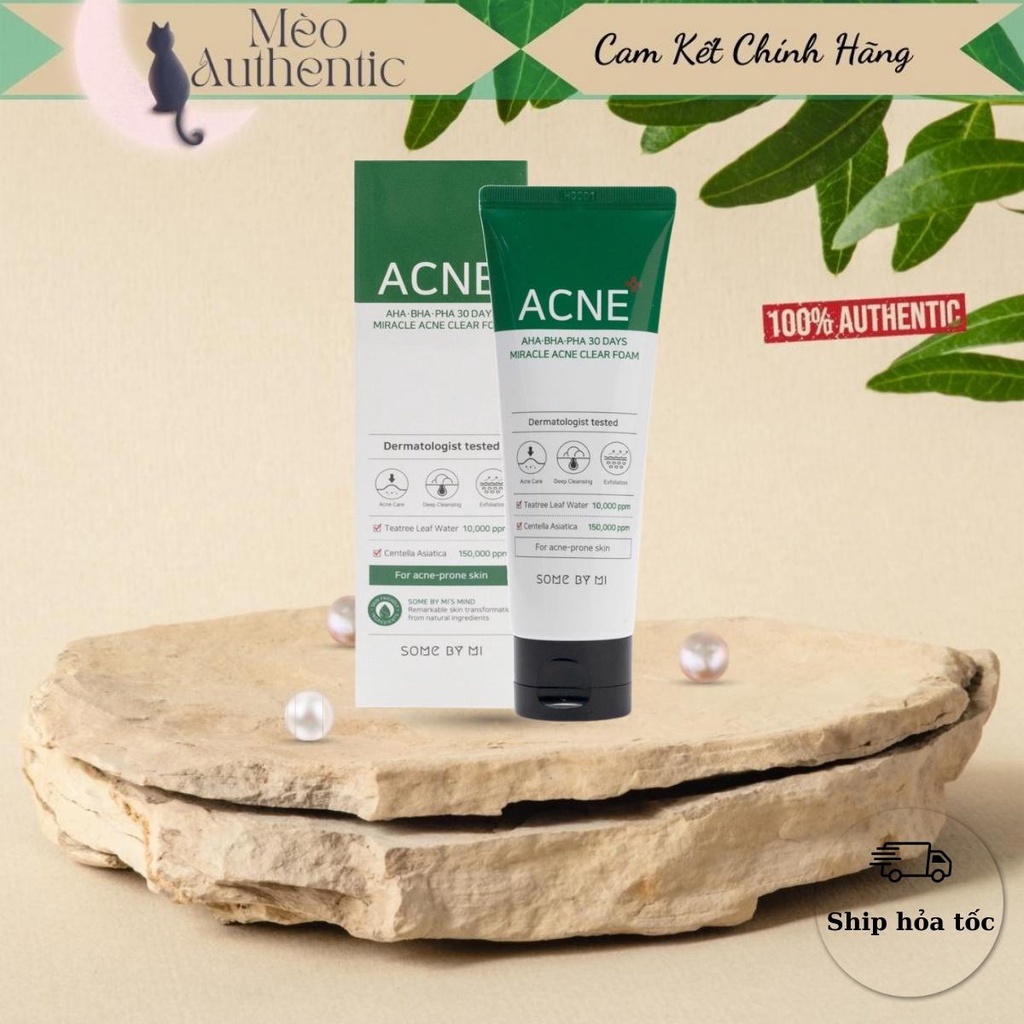 Sữa Rửa Mặt ACNE Some By Mi ACNE