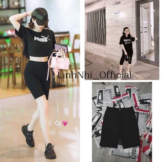 Quần Legging lửng Nữ Quần legging ngố nâng mông SIÊU HOT