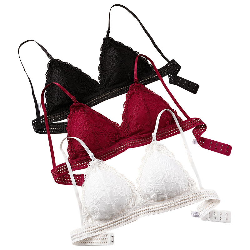 Áo Ngực Phối Ren Không Đường May Quyến Rũ Cỡ 45-75kg