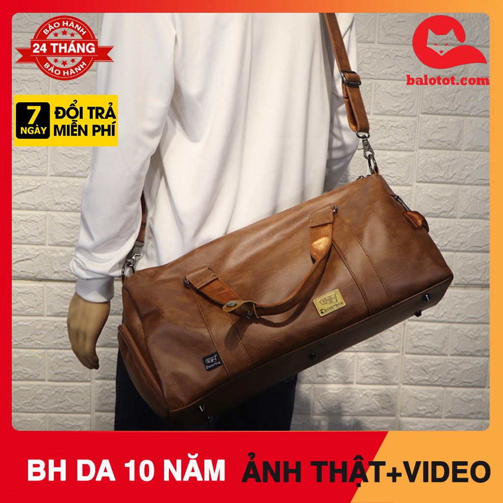 Túi xách du lịch da Three-Box 26 DA PU XỊN SIÊU BỀN CHỐNG NƯỚC, CÓ NGĂN ĐỂ GIÀY RÊING