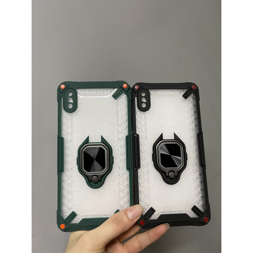 Ốp điện thoại iphone 6 6G 6S 7 8 PLUS XS X 11 12 PRO MAX  iron man,chống shock chống lưng IRING RING