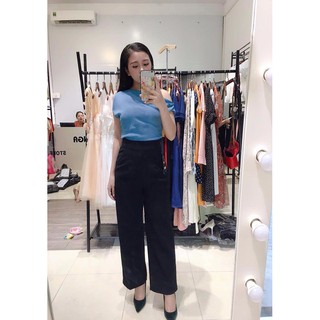 Quần ống rộng nữ made in Korea { Hàng Xuất Khẩu cam kết đổi trả trong 3 ngày }