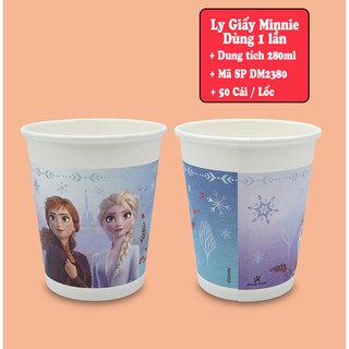 Ly giấy Disney dùng 1 lần- 280ml - 50 cái/lốc