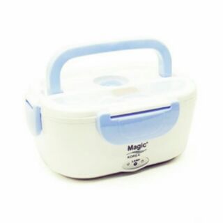 Hộp hâm nóng cơm magic(trắng phối xanh)