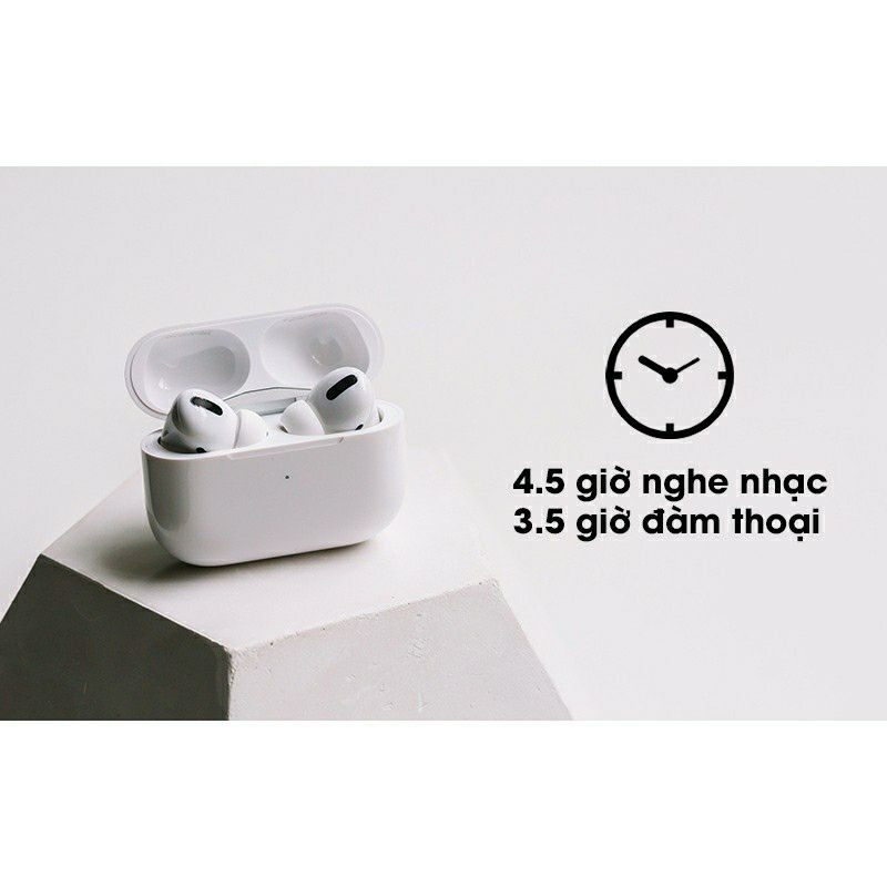 TAI NGHE BLUETOOTH AIRPOD PRO 5.0 CHIP JERRY TỰ ĐỘNG KẾT NỐI, ĐỊNH VỊ, PIN TRÂU