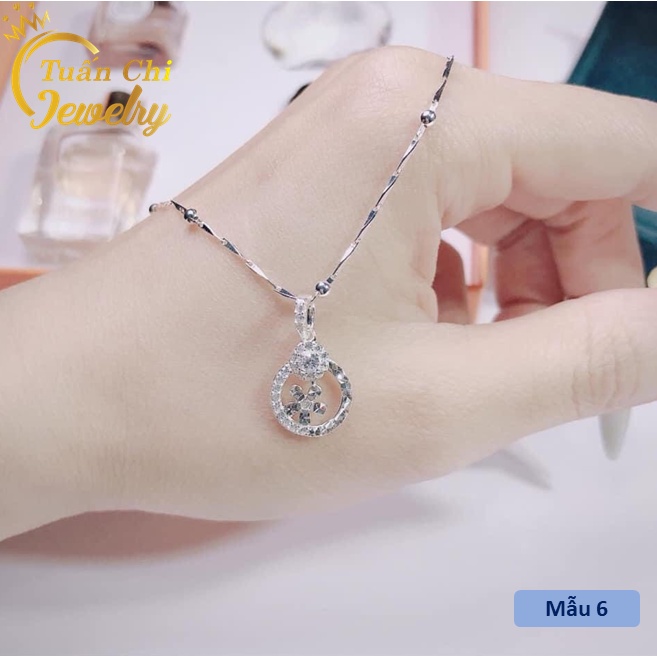Dây Chuyền Nữ ♥️MẪU MỚI♥️ Vòng Cổ Bạc Nữ,Kết Hợp Nhiều Mẫu Mặt Xinh, Nhẹ Nhàng
