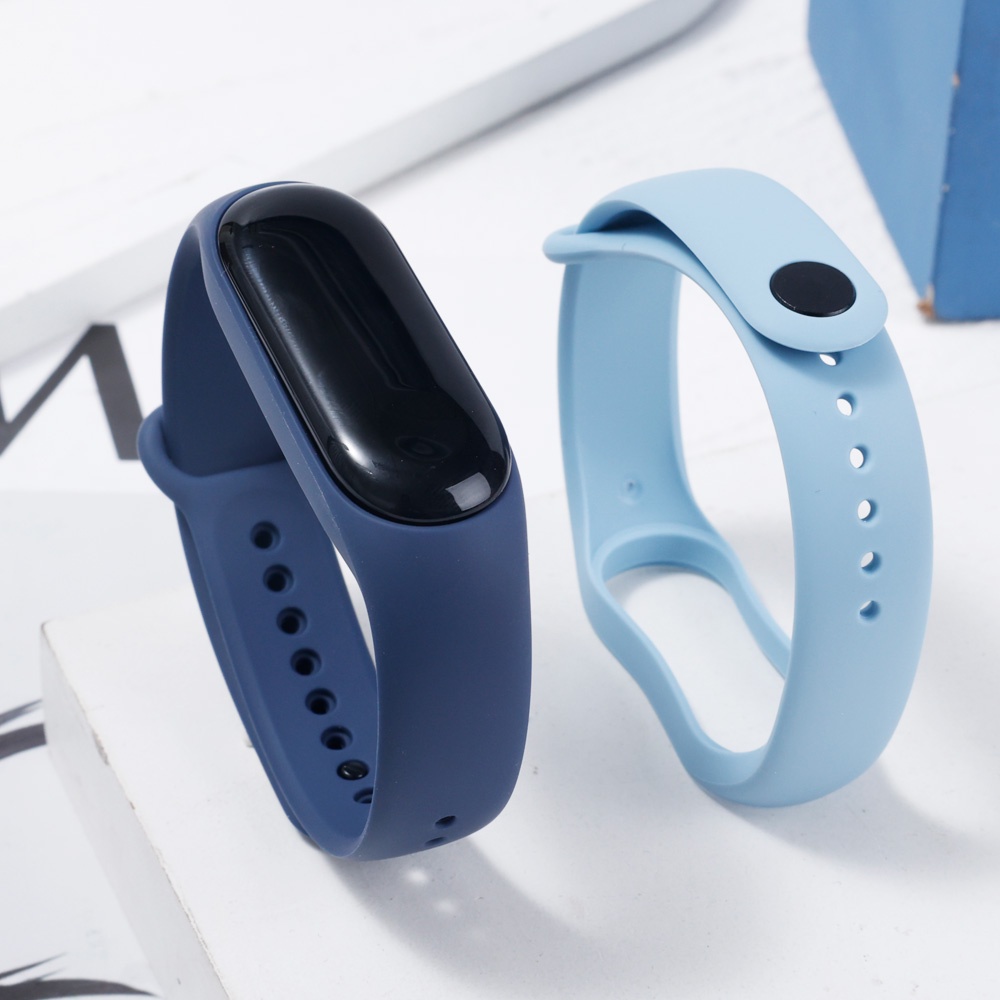 Dây Đeo Thay Thế Bằng Silicone Thoáng Khí Chống Mồ Hôi Cho Xiaomi Mi Band 7