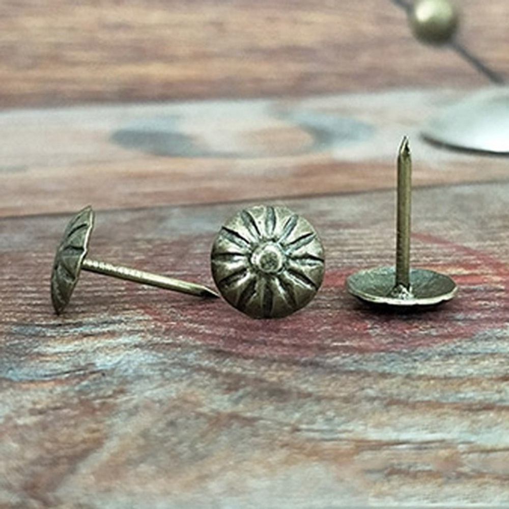 Set 100 / 300 đinh ghim 11x16mm trang trí đồ dùng nội thất sử dụng tiện lợi