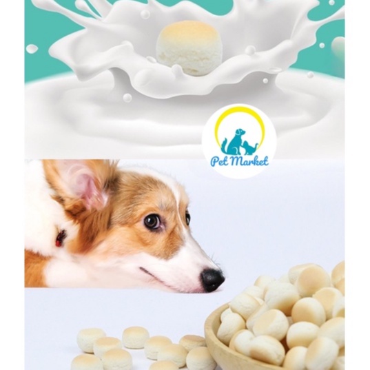 50GRAM BÁNH QUY SỮA CHO CHÓ MÈO