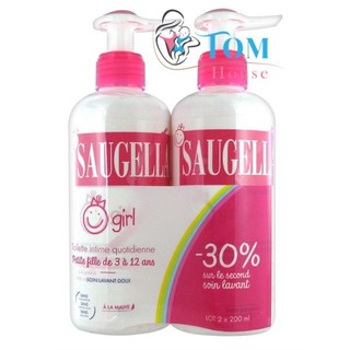 Dung Dịch Vệ Sinh Saugella Cho Bé Gái Từ 3 - 12 Tuổi