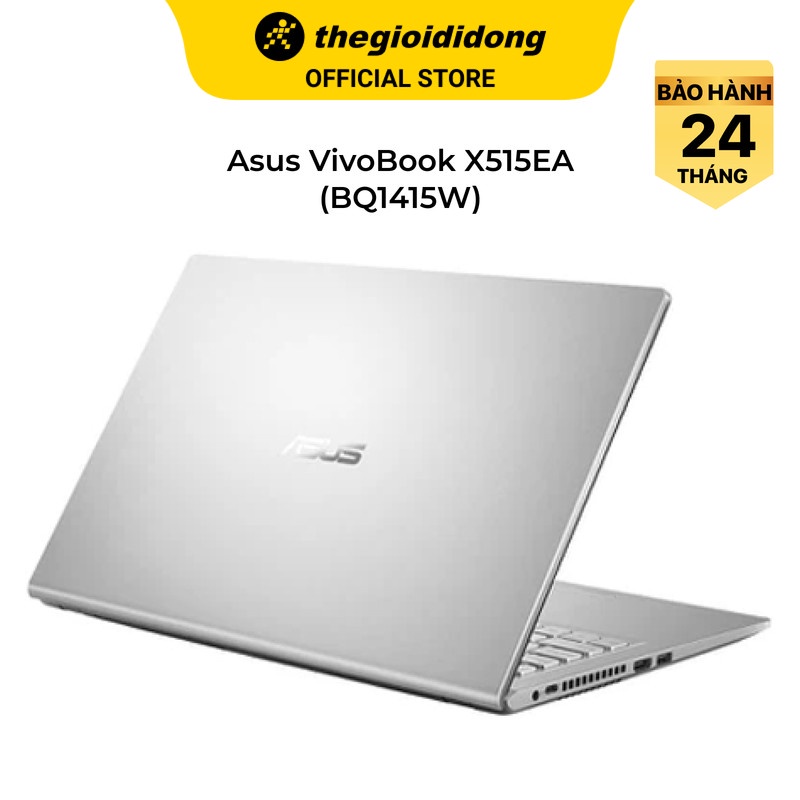 Laptop Asus X515EA i3 1115G4/8GB/256GB/15.6"F/Win11//Bạc - Hàng chính hãng