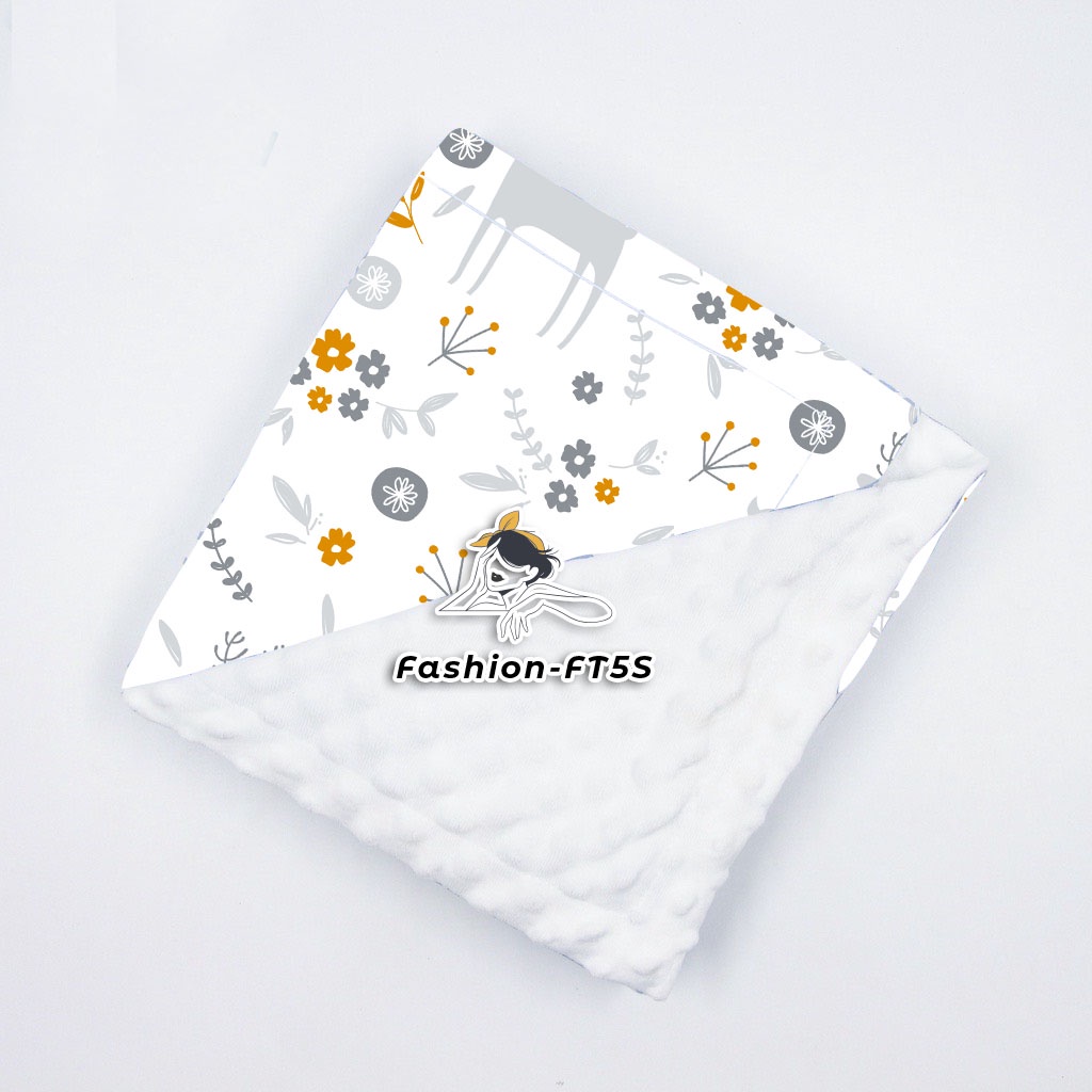 Chăn Hạt Đậu 2 lớp in hình theo yêu cầu cho bé - Chăn cao cấp - Chăn Mùa Đông - Chăn đắp Điều Hòa