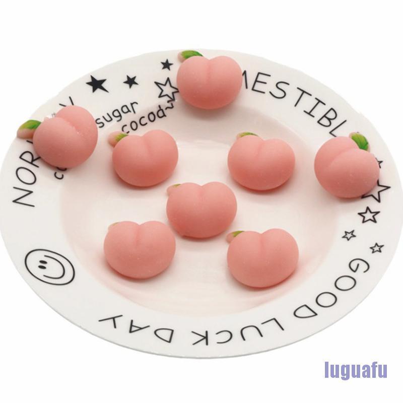 Đồ Chơi Xốp Squishy Giảm Stress Hình Quả Đào Dễ Thương Cho Bé