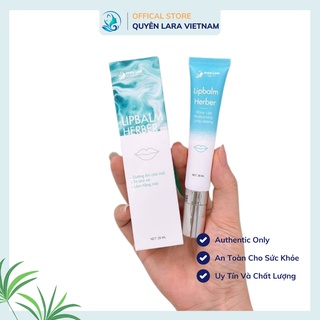 Kem dưỡng môi lipbalm herber quyên lara giúp dưỡng ẩm,làm dịu mềm và hồng môi chống khô nẻ