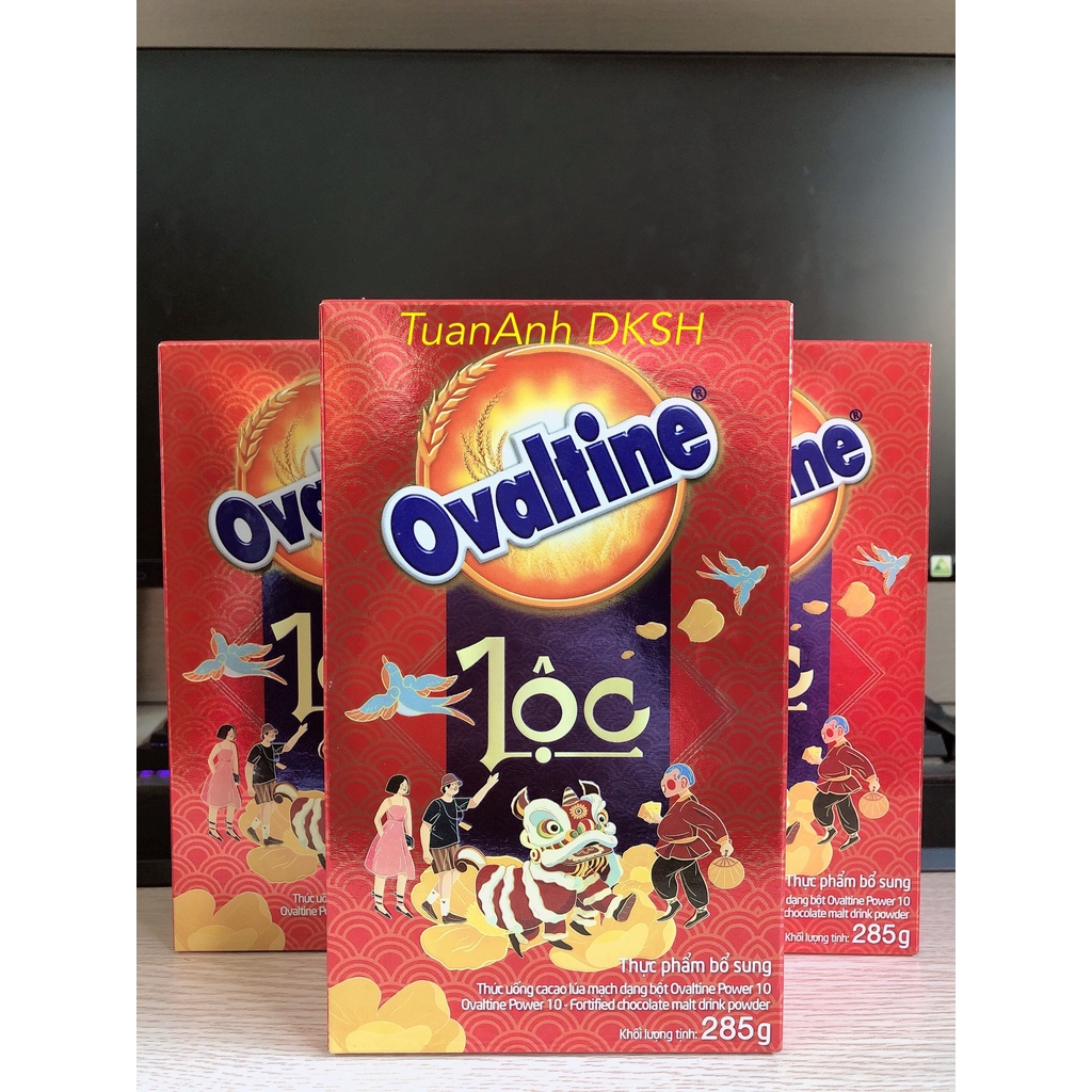 Thức uống lúa mạch hương vị sô-cô-la Ovaltine bột hộp giấy 285g - Hàng chính hãng DKSH Việt Nam.