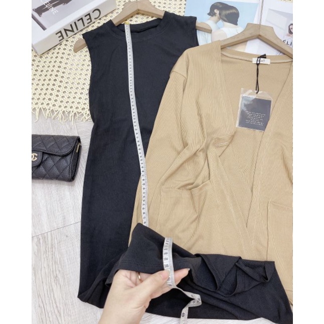 Sét áo len và váy 💟 FREE SHIP 💟 Sét áo len kết hợp váy nữ , hàng siêu hot