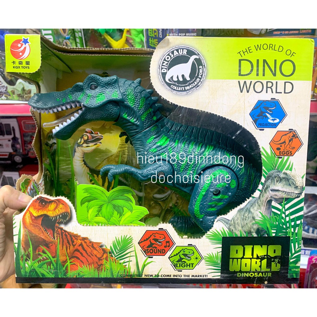 khủng long chạy pin có nhạc có đèn tặng kem pin (Khách chat chọn màu hoặc shop gửi màu ngẫu nhiên)