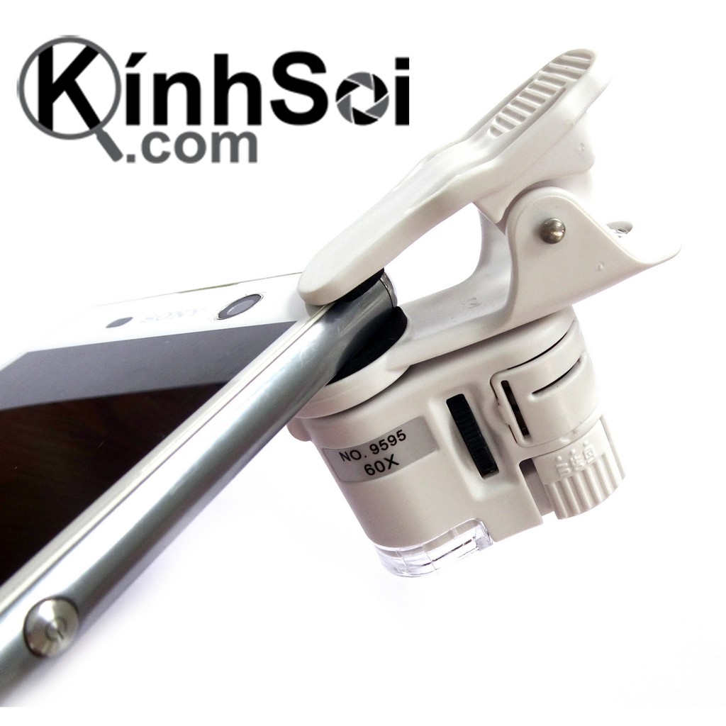 Kính lúp soi trame mực 60x gắn smart phone tiện lợi