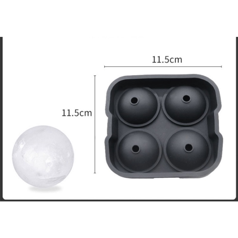 Khuây Làm Đá Silicon Hình Tròn