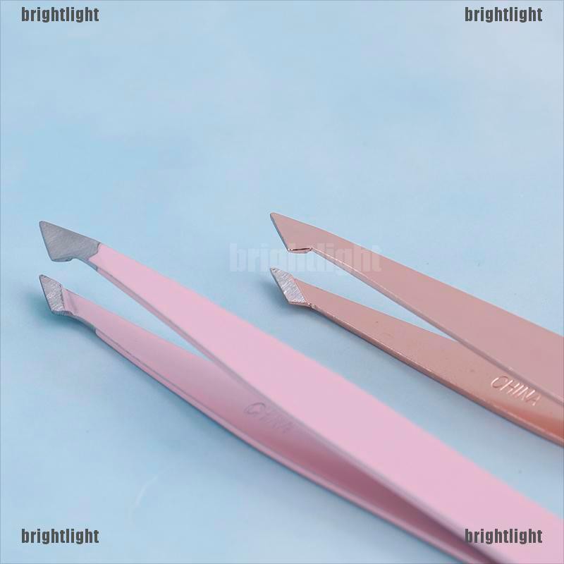 Dụng Cụ Tẩy Lông Mặt Bằng Thép Không Gỉ Có Đèn LED