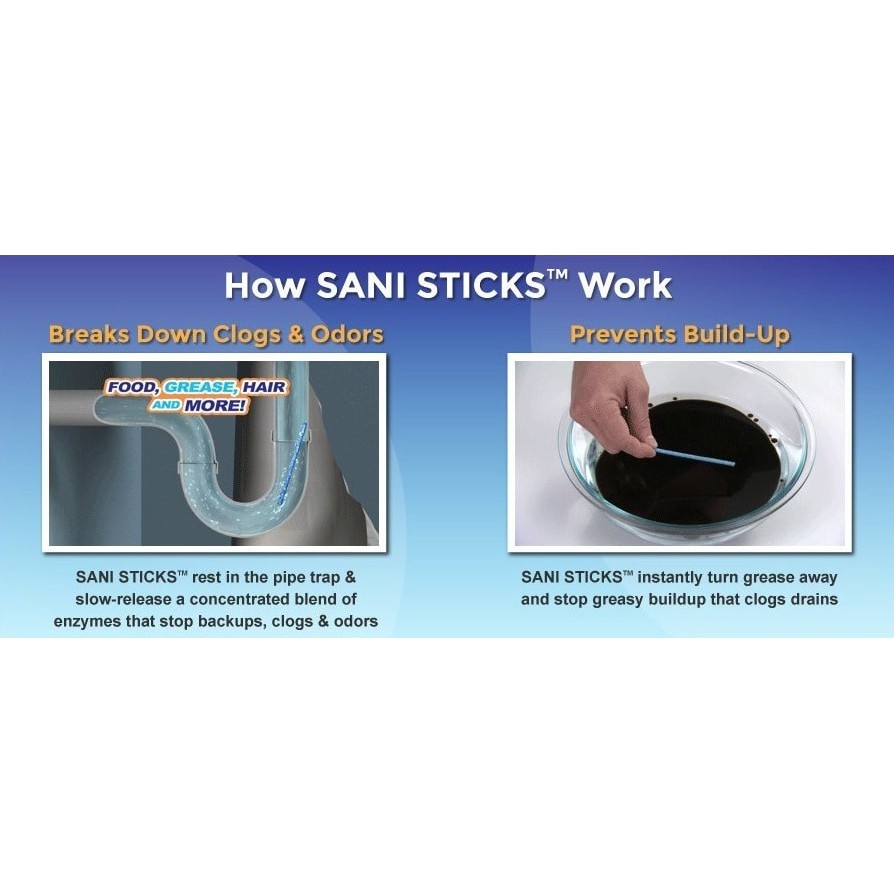 QUE THÔNG TẮC CỐNG SANI STICKS