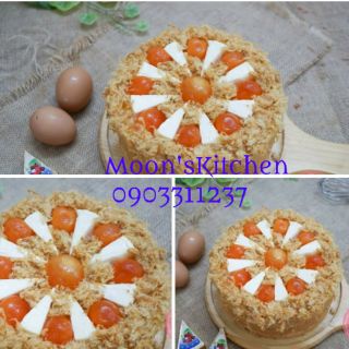 Bánh bông lan trứng muối
