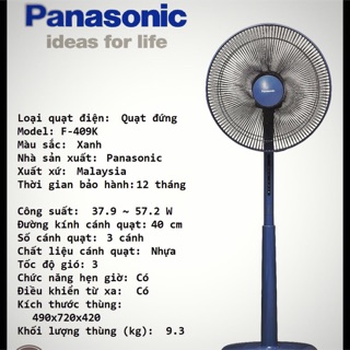 Quạt cây Panasonic F-409K