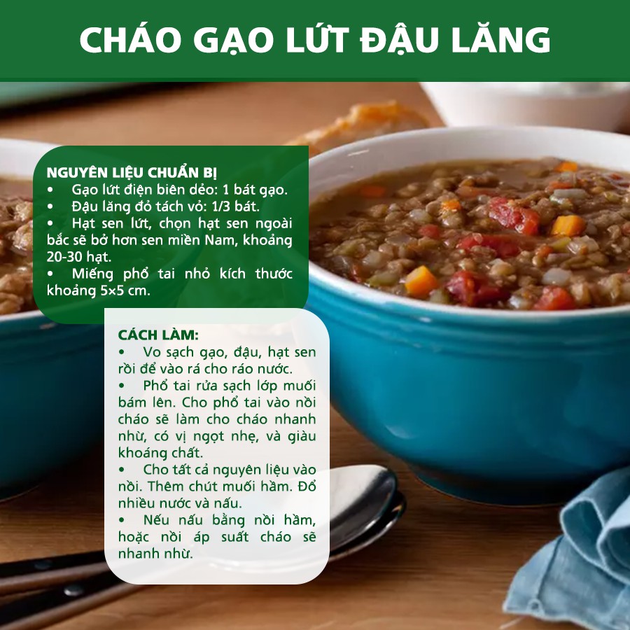 Đậu lăng đỏ cam san hô hữu cơ Markal 500g