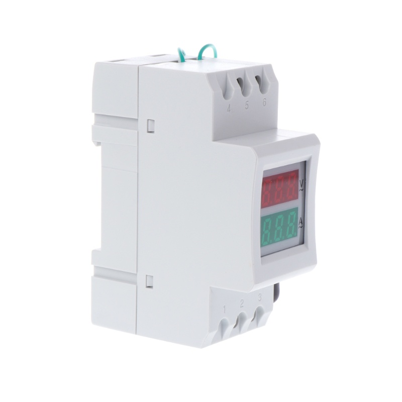 Đồng Hồ Đo Điện Áp AC 80-300V 250-450V 0-100A Có Đèn LED Kép Chuyên Dụng