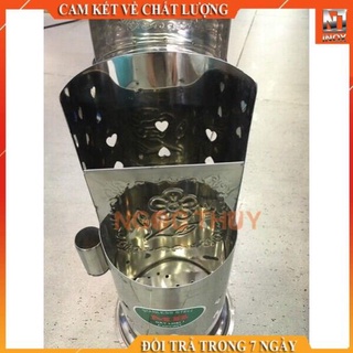 Ống đũa inox tròn có nắp