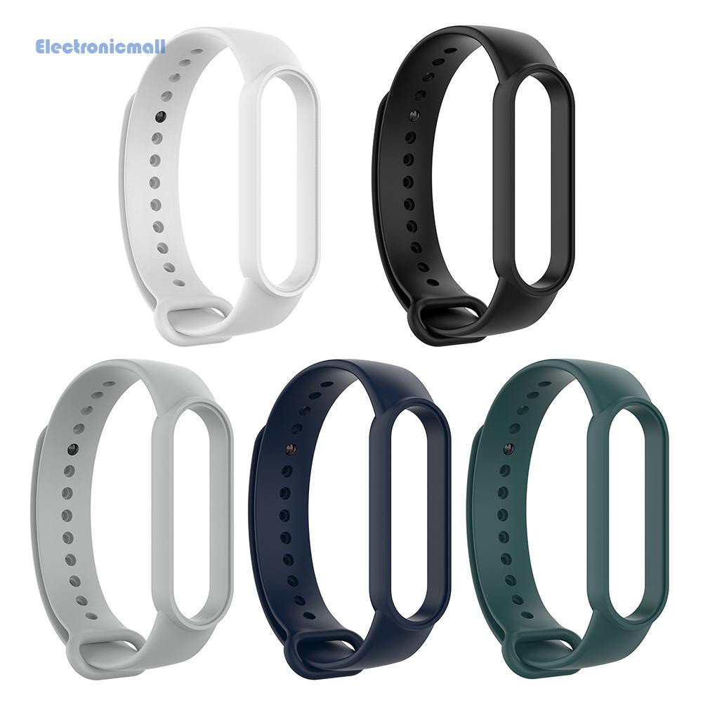 ElectronicMall01 Silicone Strap for Xiaomi Miband 5/NFC Smart Band Replacement Bracelet Belt