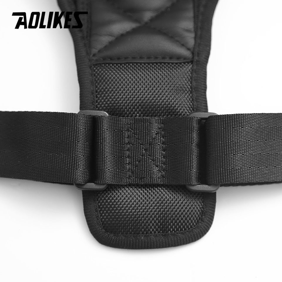 Đai chống gù lưng AOLIKES A-3101B lỗ thoáng khí, đệm êm ái back posture corrector