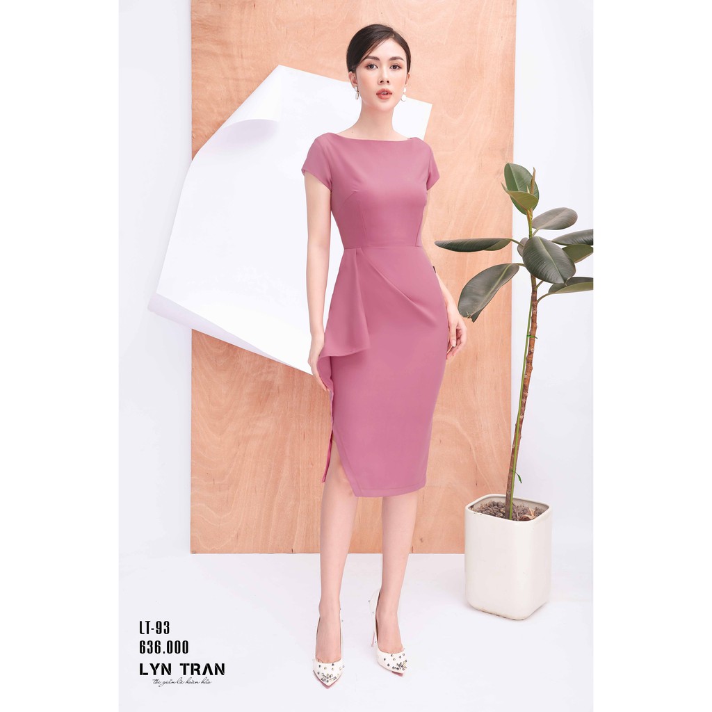 VÁY ÔM XẾP BÈO SƯỜN SANG TRỌNG | BigBuy360 - bigbuy360.vn