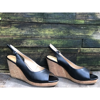 Giày xuồng 8cm da thật slingback M12 - SALSA