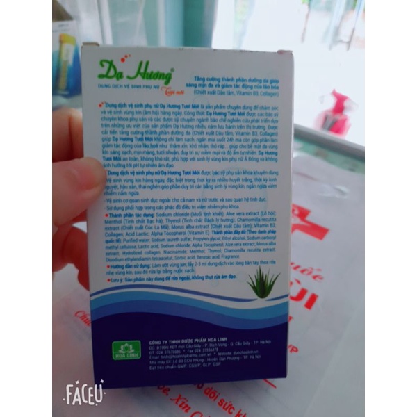 Dung dịch vệ sinh Dạ Hương