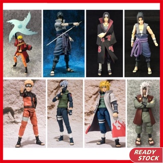 Mô Hình Nhân Vật Uchiha Sasuke Uzumaki Naruto Hatake Kakashi Uchiha Itachi Bằng PVC