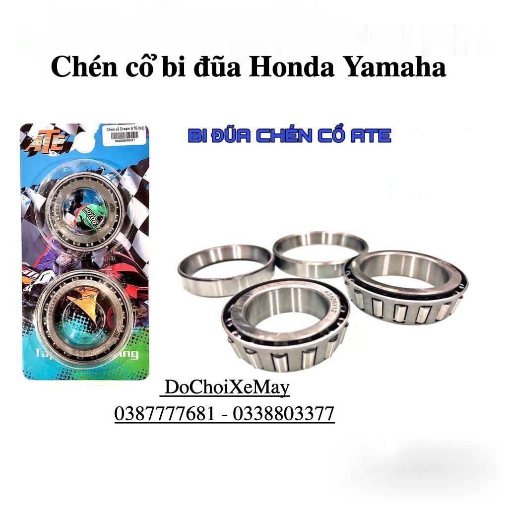 ✟☎☸Chén cổ bi đũa cao cấp cho mọi dòng xe, hàng chính hãng ATE Exciter Wave Sirius Dream AB Nouvo Vario Click . DoCho