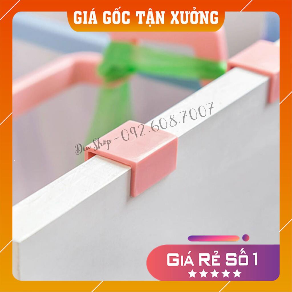 Móc Treo Túi Rác 🌷THÔNG MINH🌷 Móc Treo Túi Đựng Rác Đa Năng Chất Liệu Nhựa PVC Cao Cấp Vệ Sinh Lịch Sự Cho Nhà Bếp