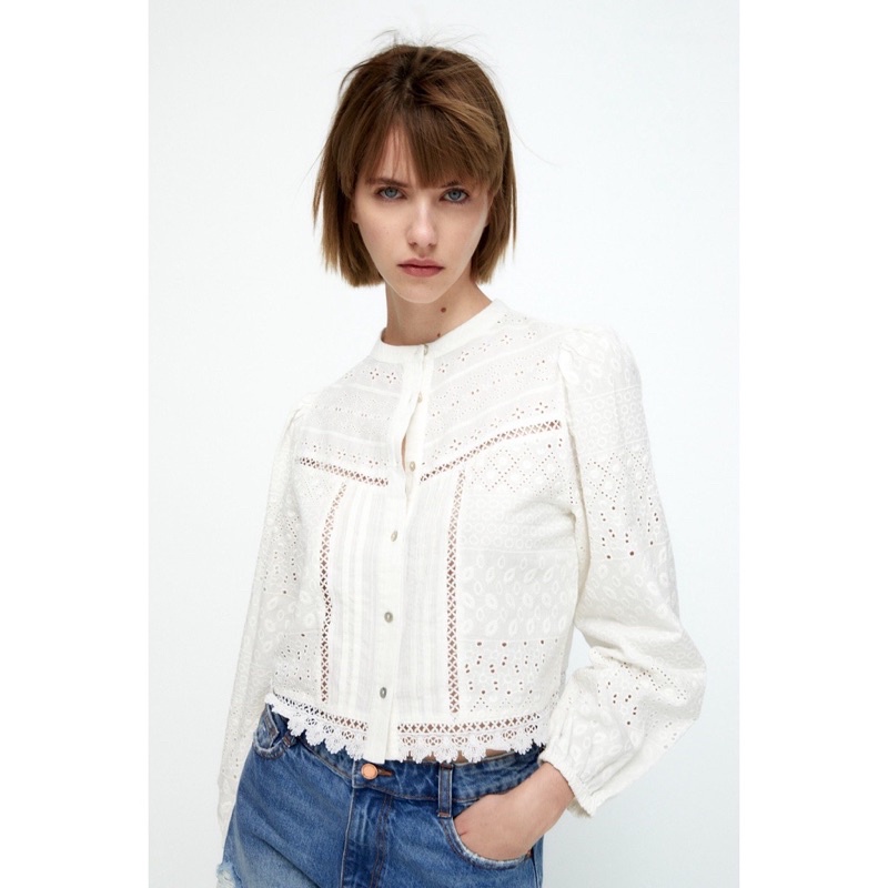 Áo zara auth newtag sz M