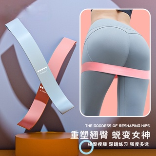 Vòng dây thun mini kháng lực đàn hồi từ cao su tập gym/ thể thao/ chân/ mông tại nhà đa năng