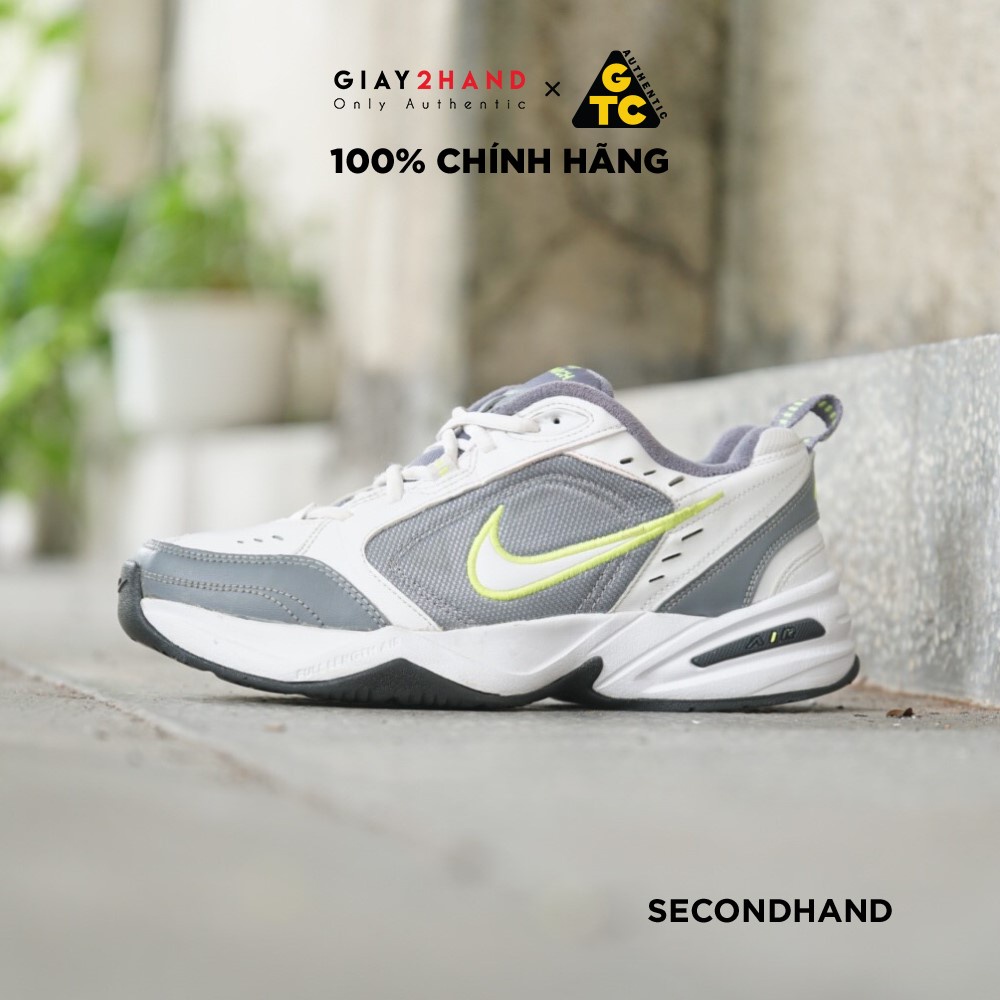 [2hand] NIKE AIR MONARCH  415446-100AC GIÀY CŨ CHÍNH HÃNG